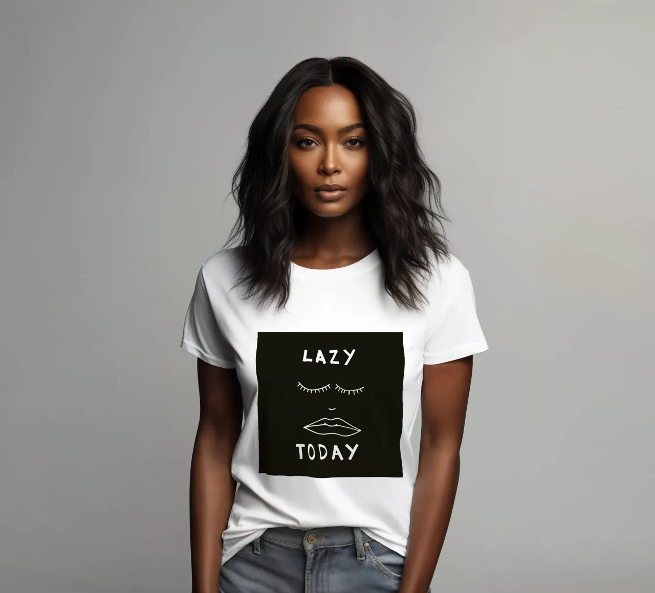Lazy Today t-shirt da donna da Vasare Nar