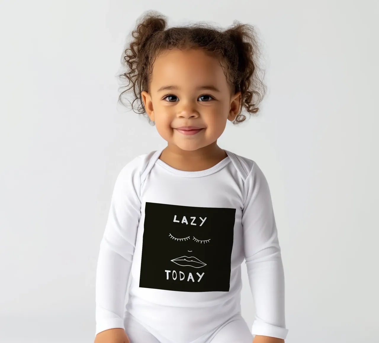 Lazy Today body neonato maniche lunghe da Vasare Nar