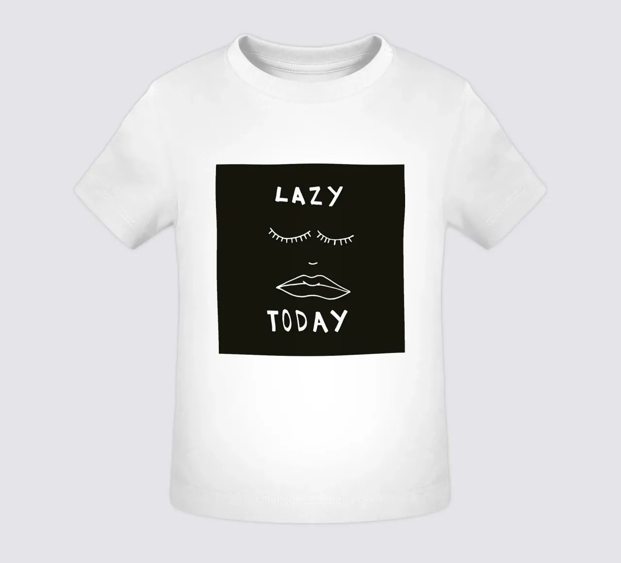 Lazy Today Baby T-Shirt von Vasare Nar