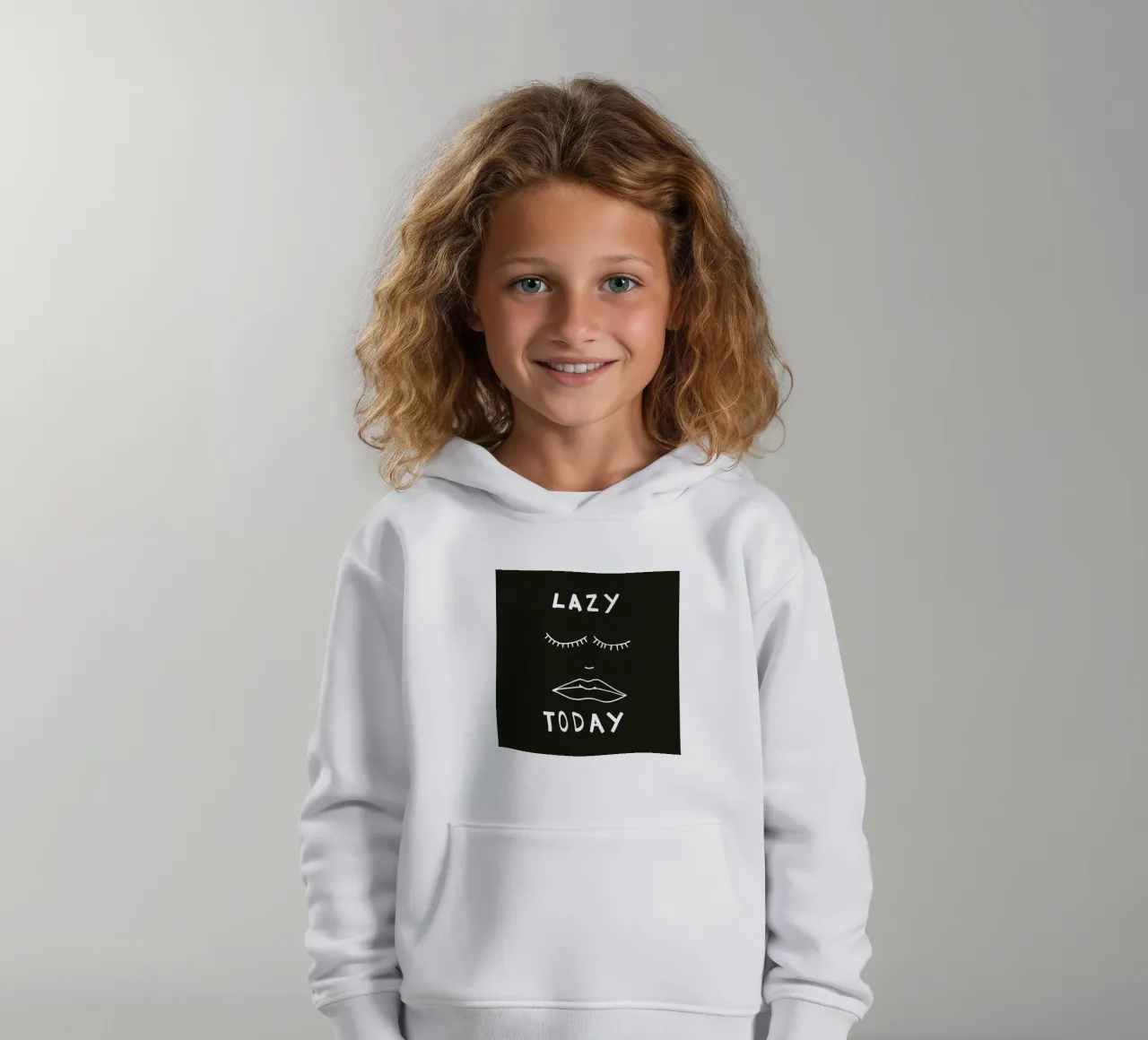 Lazy Today felpa bambino con cappuccio da Vasare Nar
