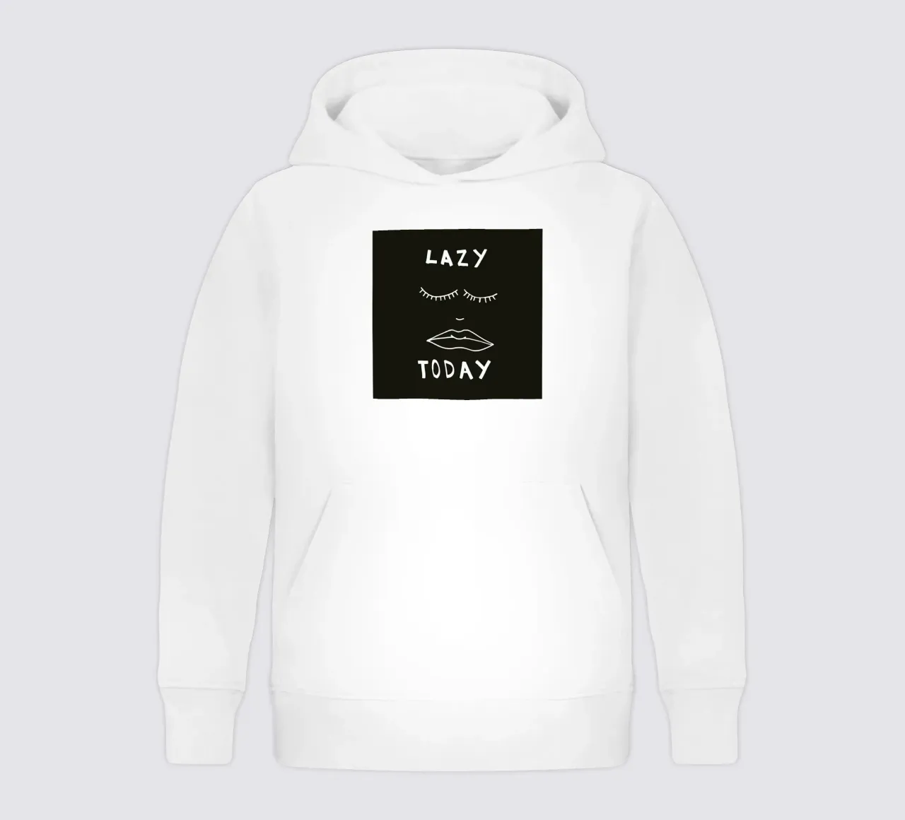 Lazy Today sudadera con capucha para niño de Vasare Nar
