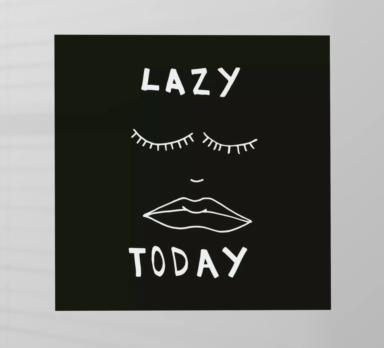 Lazy Today pellicola backlit da Vasare Nar