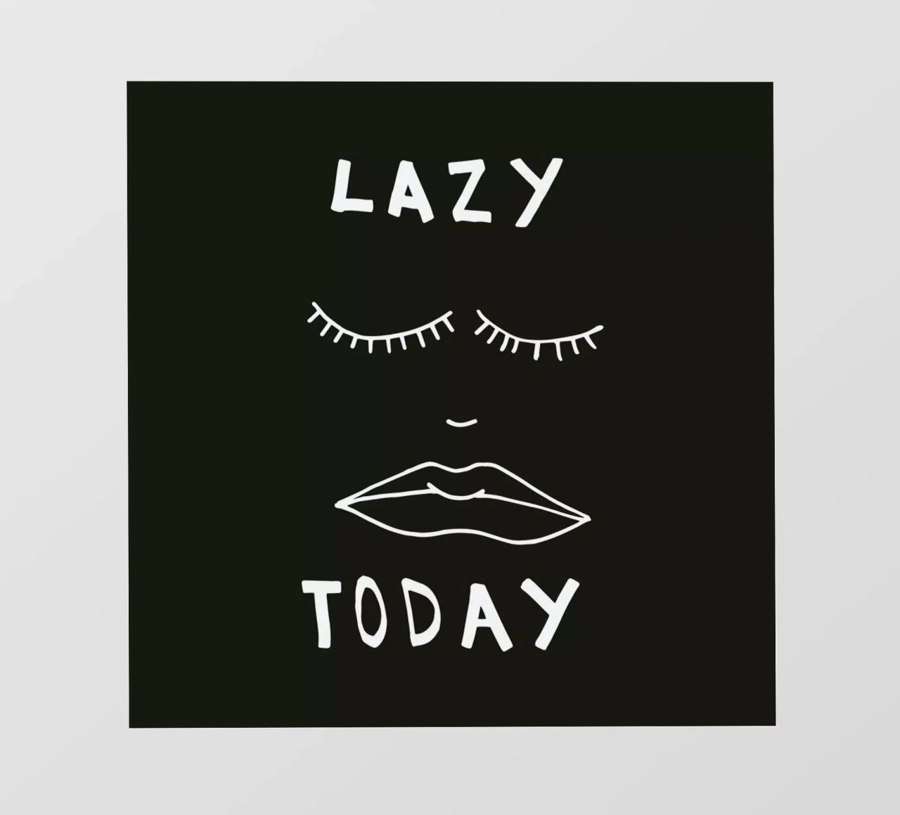 Lazy Today pellicola backlit da Vasare Nar