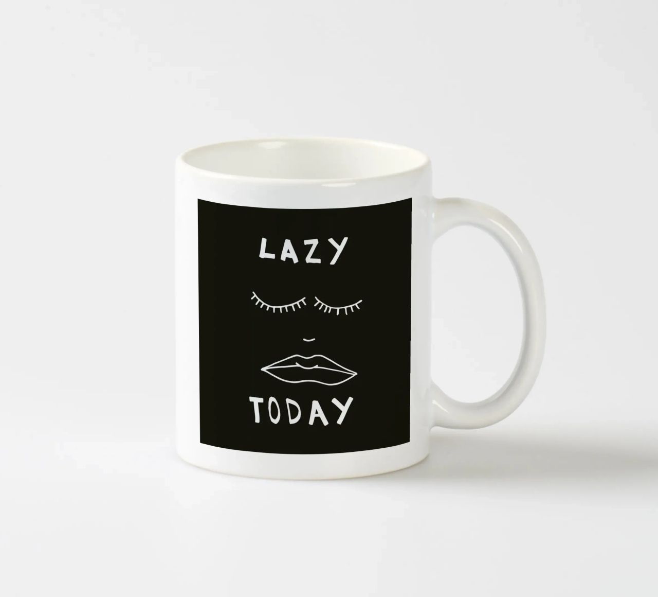 Lazy Today tazza in ceramica da Vasare Nar