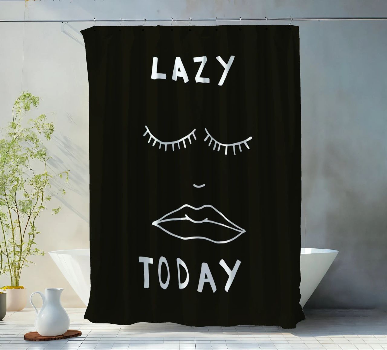 Lazy Today tenda da doccia da Vasare Nar