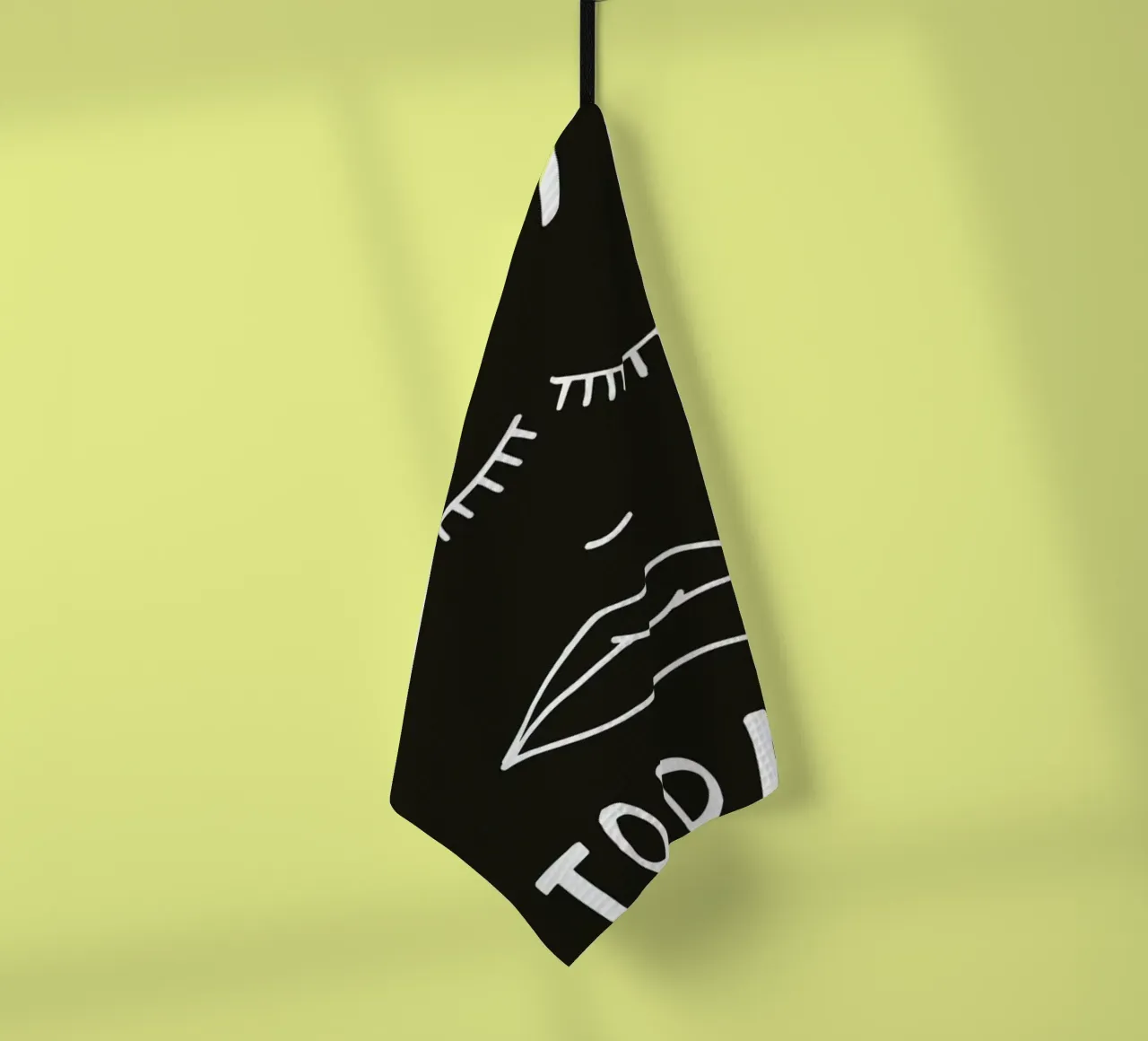 Lazy Today canovaccio da cucina da Vasare Nar