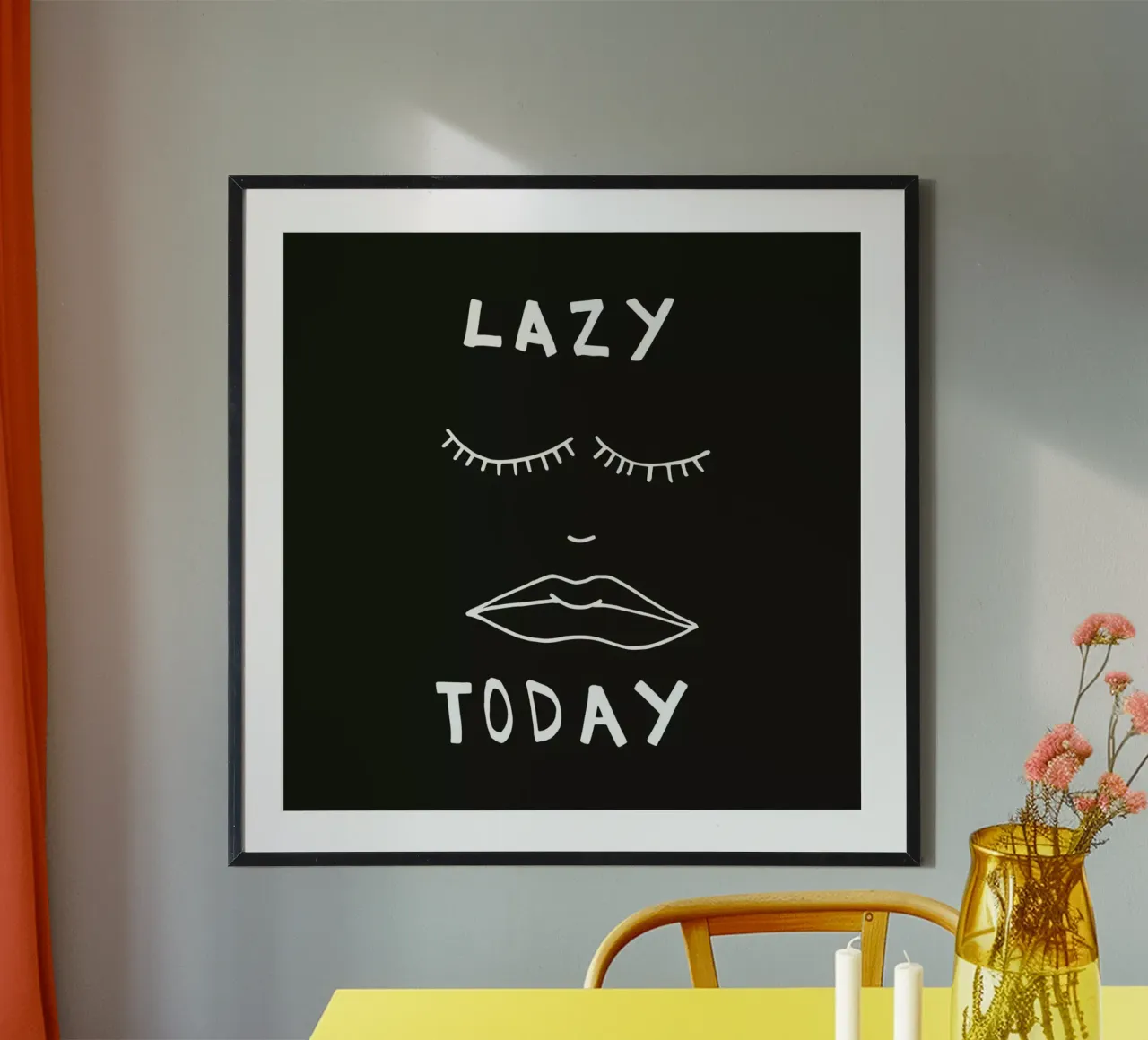 Lazy Today poster da Vasare Nar