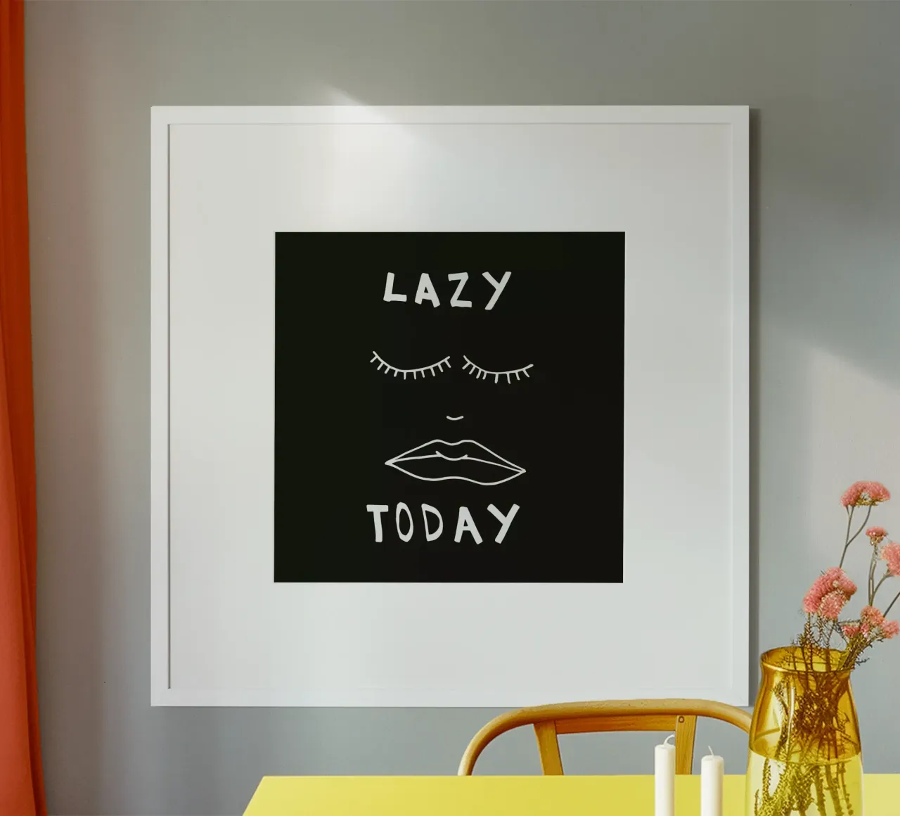 Lazy Today poster da Vasare Nar