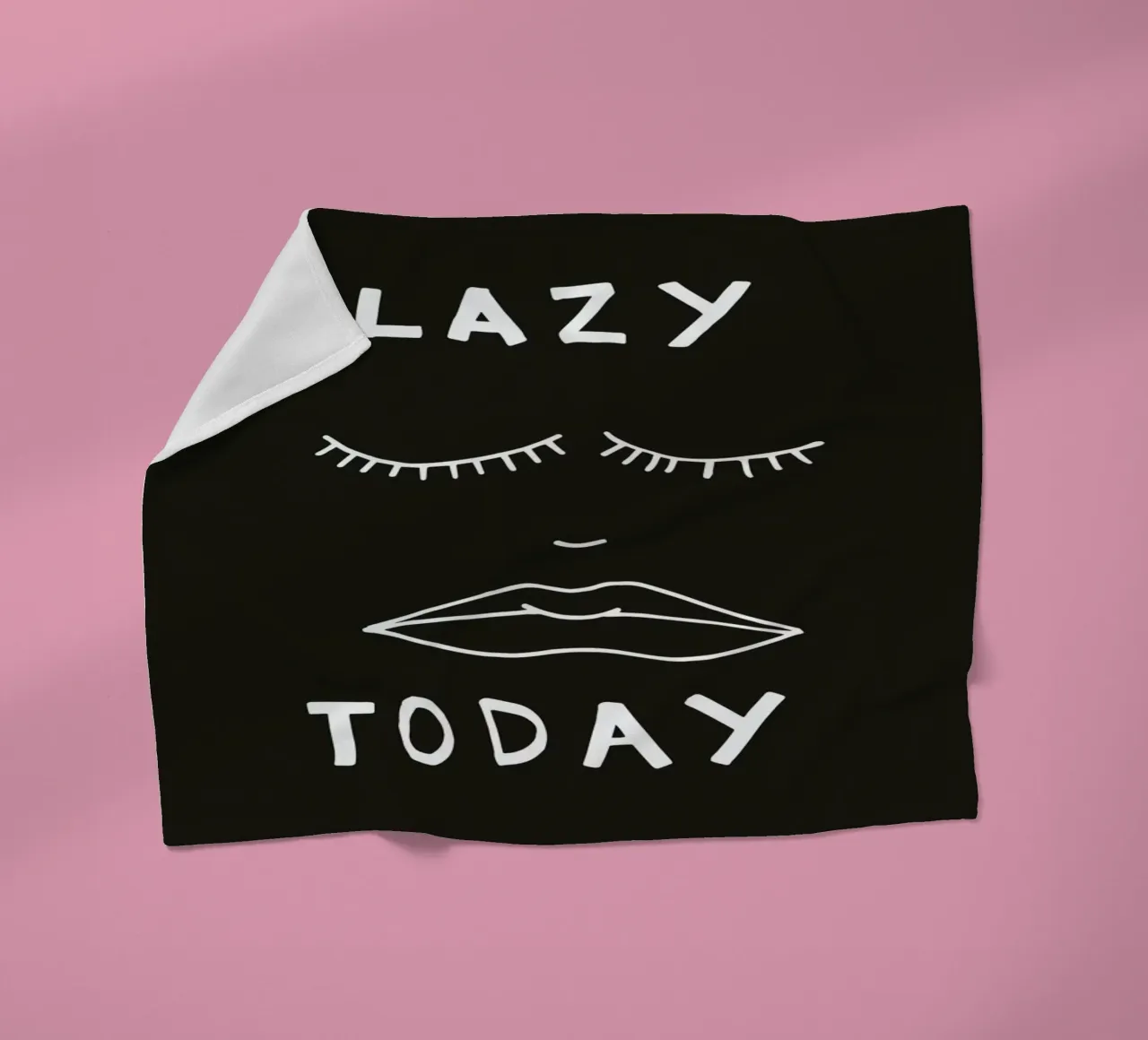 Lazy Today plaid polaire de Vasare Nar