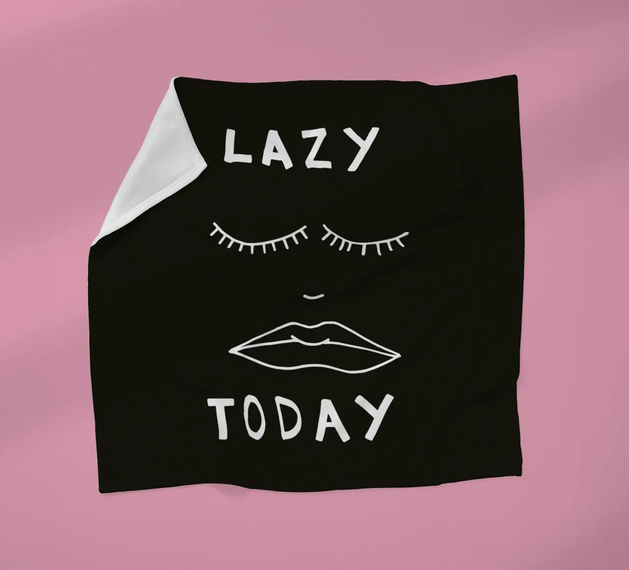 Lazy Today plaid polaire de Vasare Nar