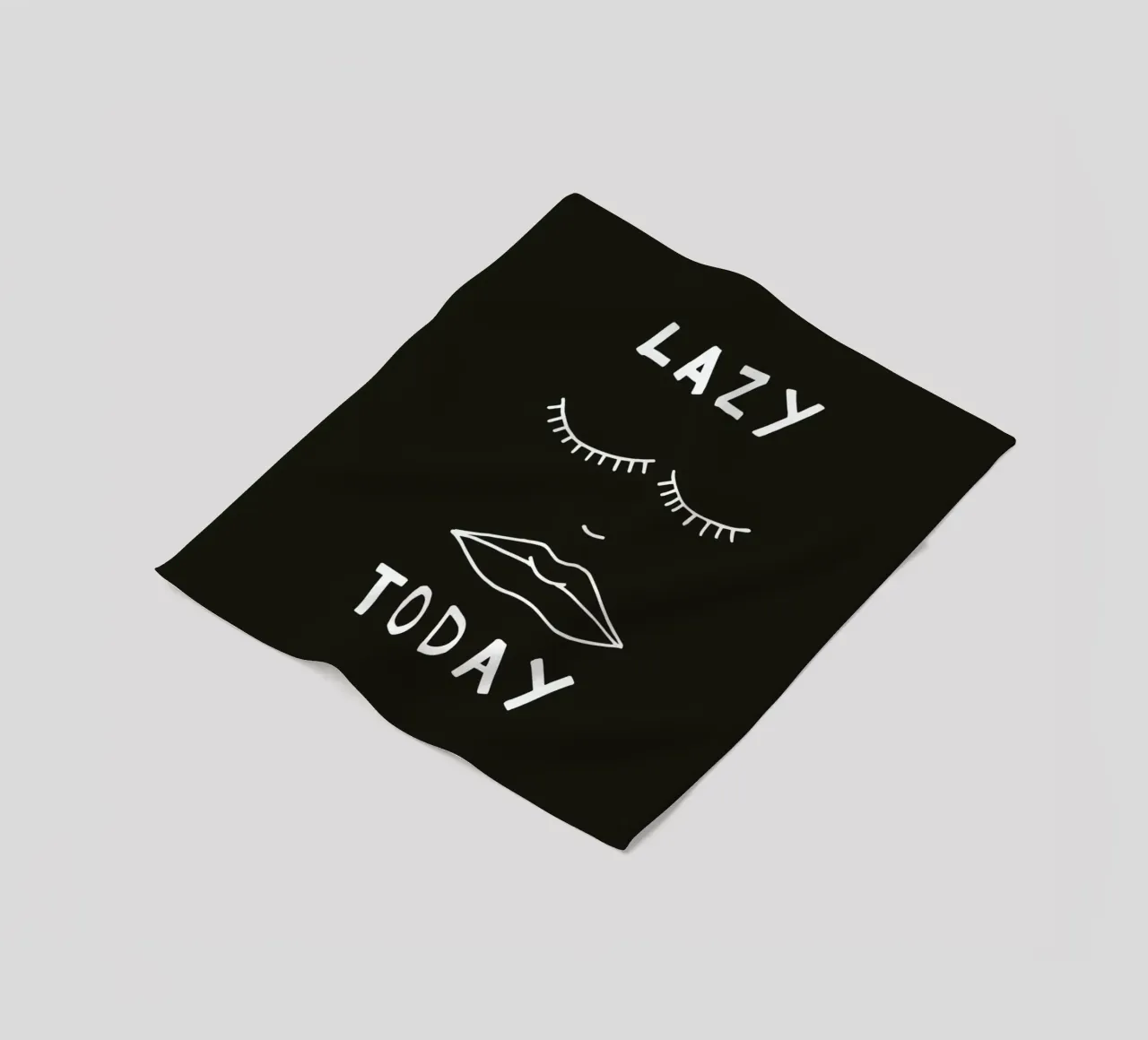 Lazy Today coperta in pile da Vasare Nar