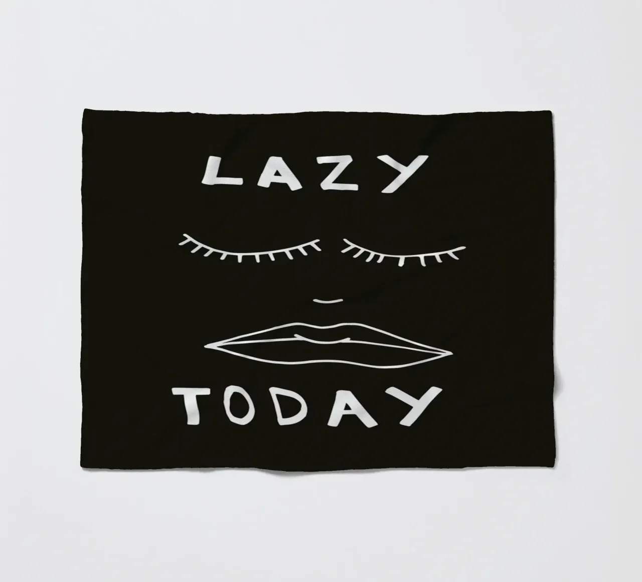 Lazy Today plaid polaire de Vasare Nar