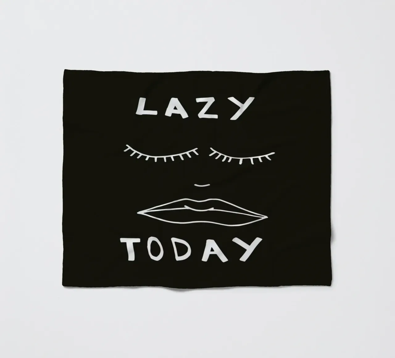 Lazy Today coperta in pile da Vasare Nar