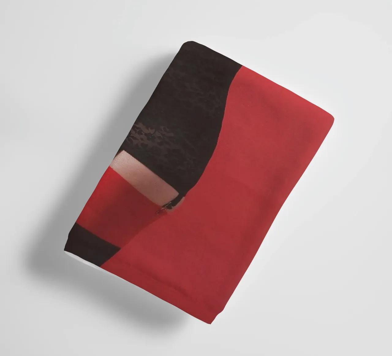Corsetto nero asciugamano da bagno da Dave Hare Photography