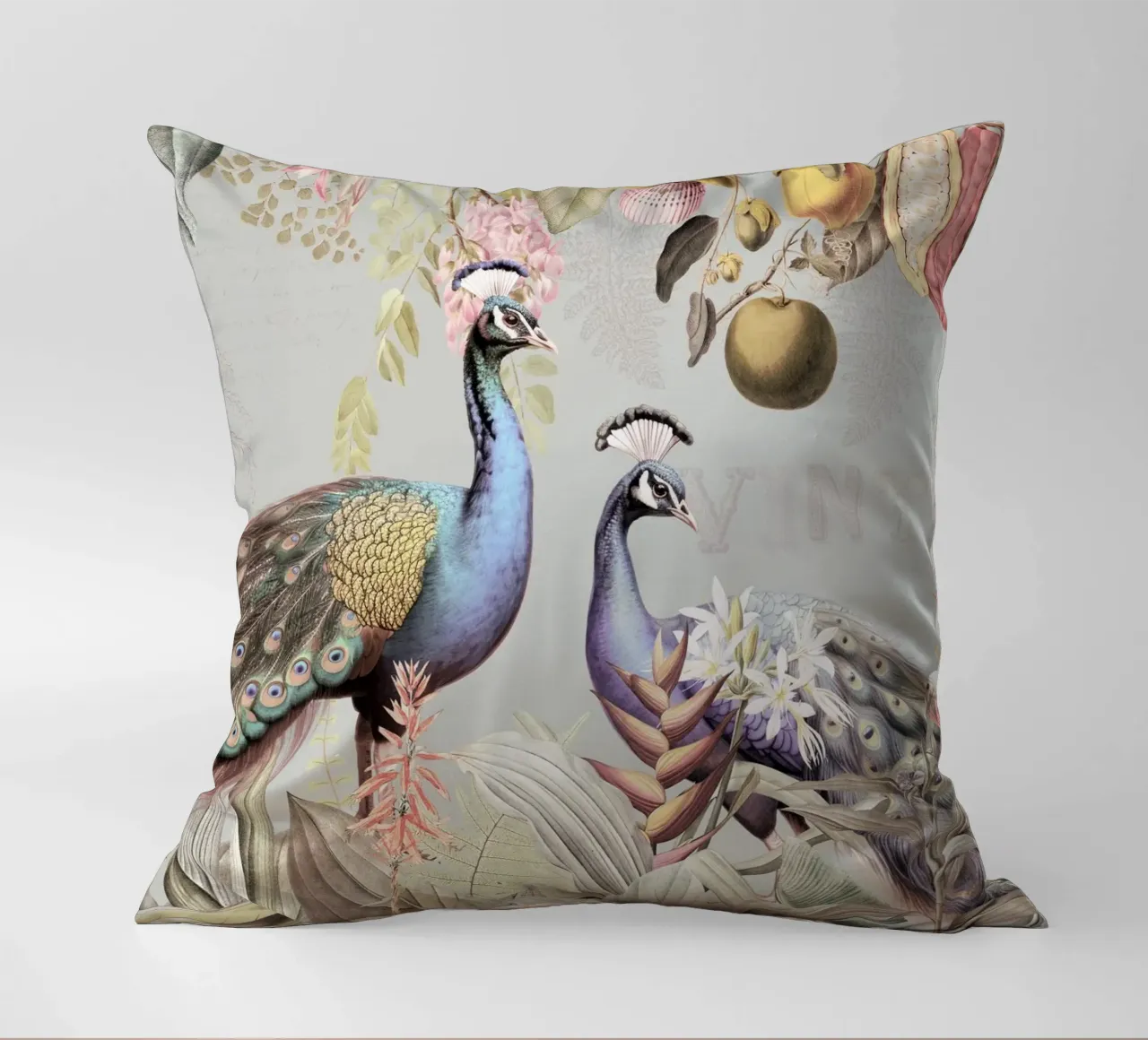 Piume esotiche in Paradiso 2 cuscino da Vintage World - Uta Naumann