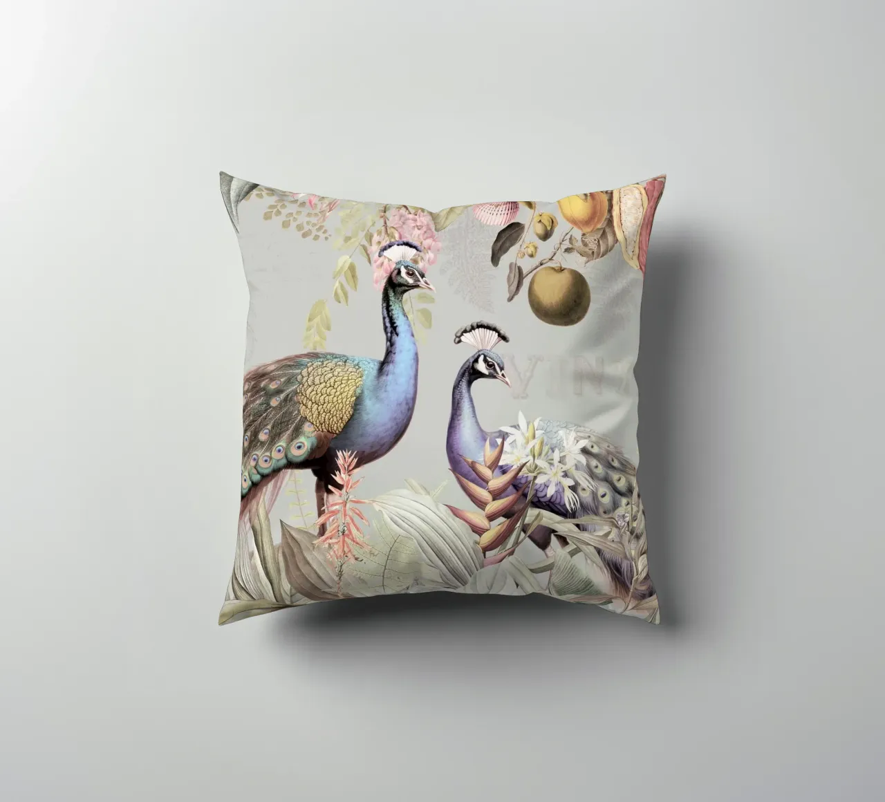 Piume esotiche in Paradiso 2 cuscino da Vintage World - Uta Naumann