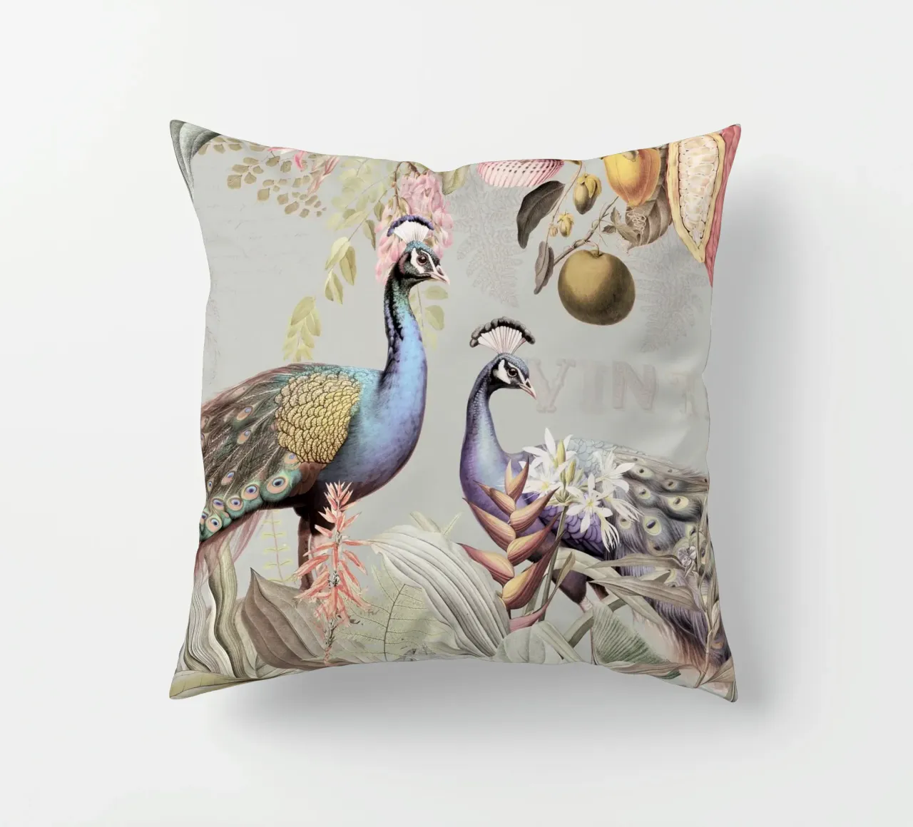 Piume esotiche in Paradiso 2 cuscino da Vintage World - Uta Naumann