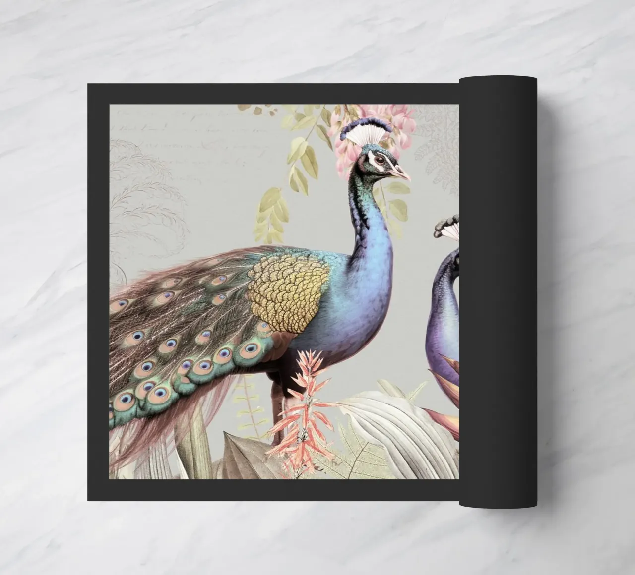 Piume esotiche in Paradiso 2 zerbino da Vintage World - Uta Naumann