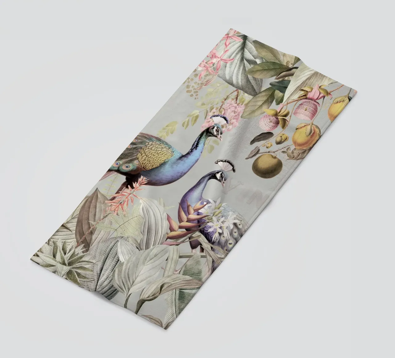 Piume esotiche in Paradiso 2 telo mare da Vintage World - Uta Naumann