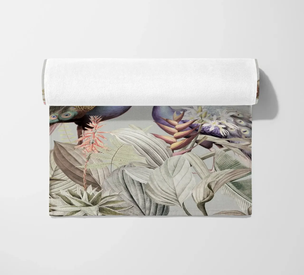 Piume esotiche in Paradiso 2 telo mare da Vintage World - Uta Naumann