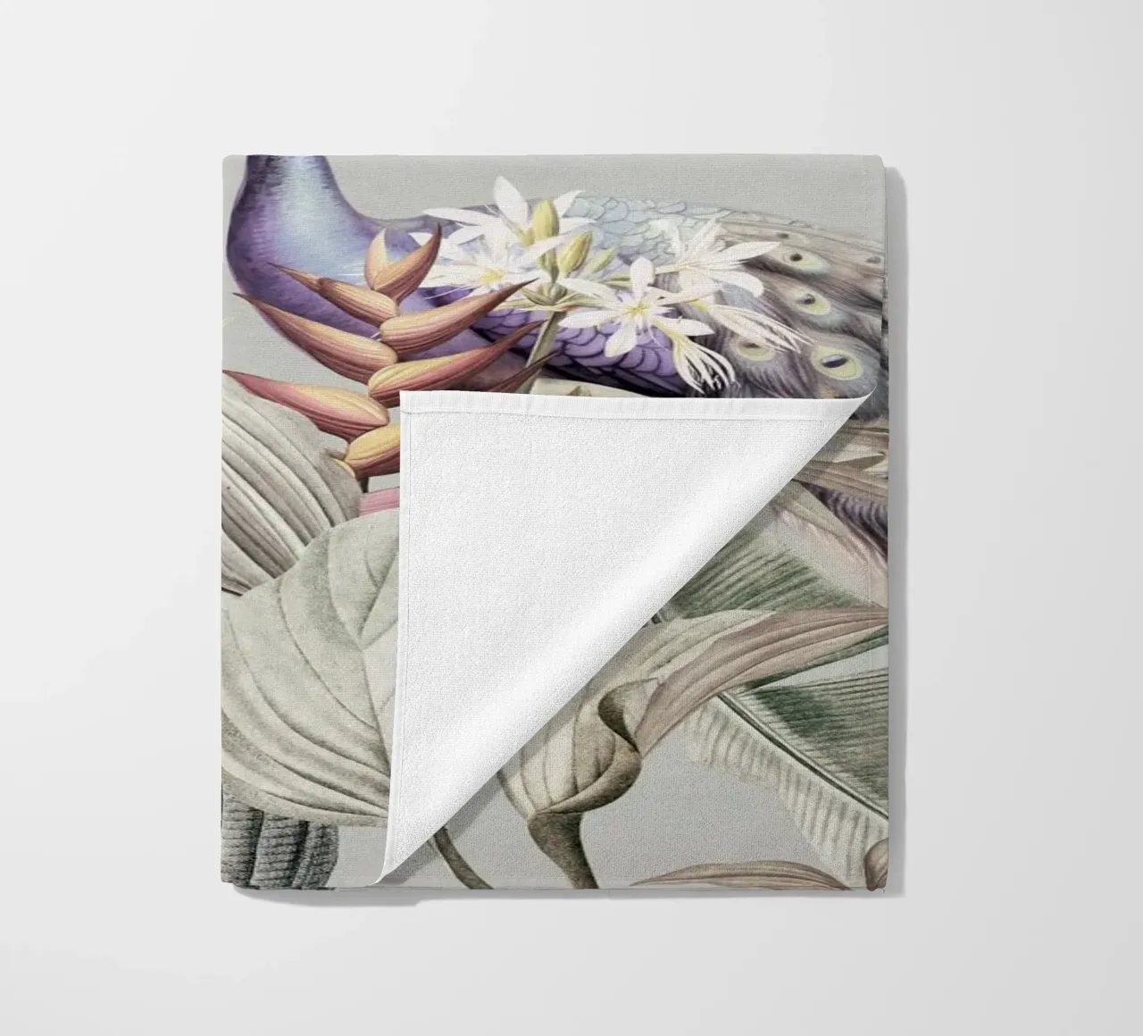 Piume esotiche in Paradiso 2 telo mare da Vintage World - Uta Naumann