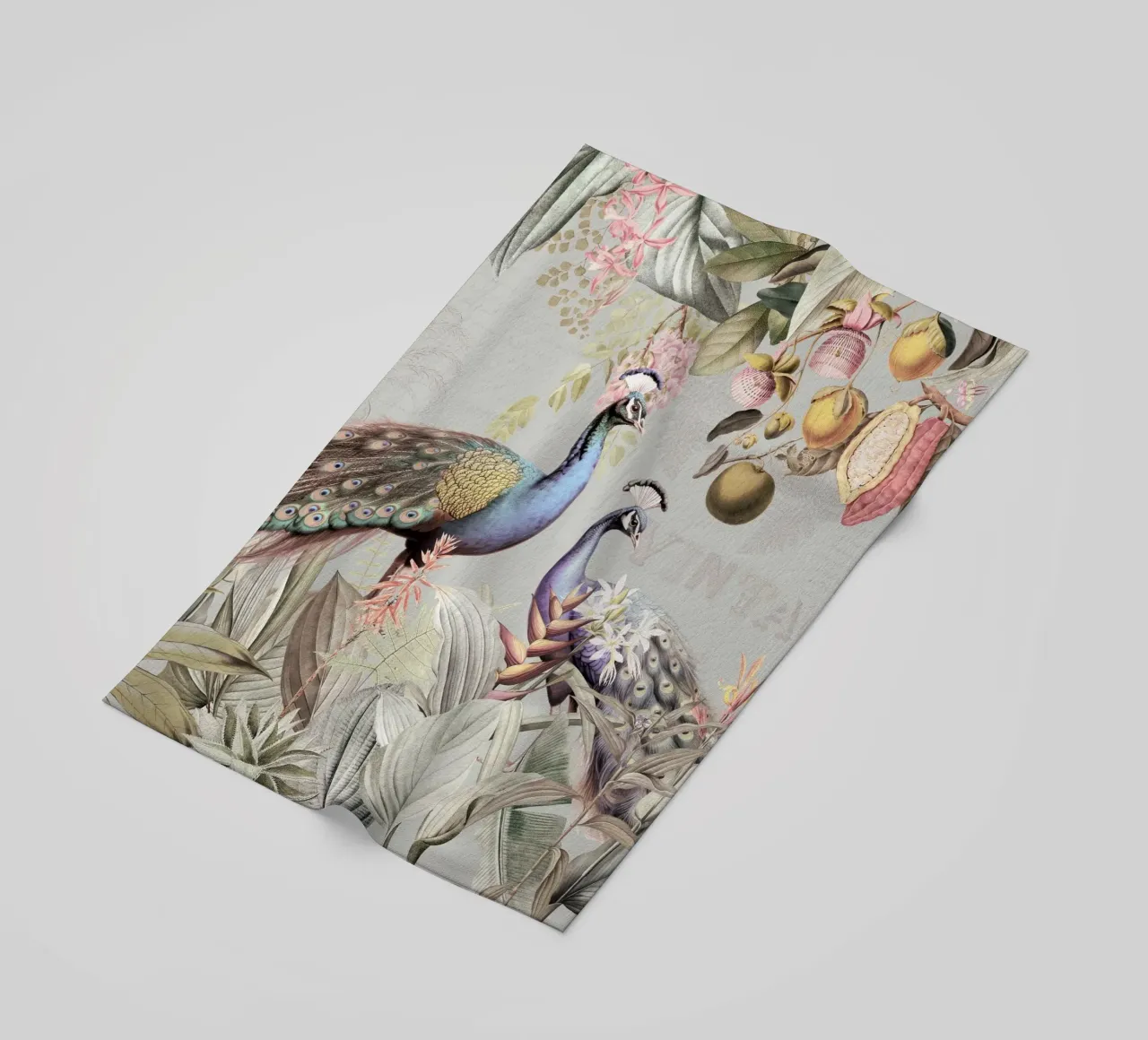 Piume esotiche in Paradiso 2 telo mare da Vintage World - Uta Naumann