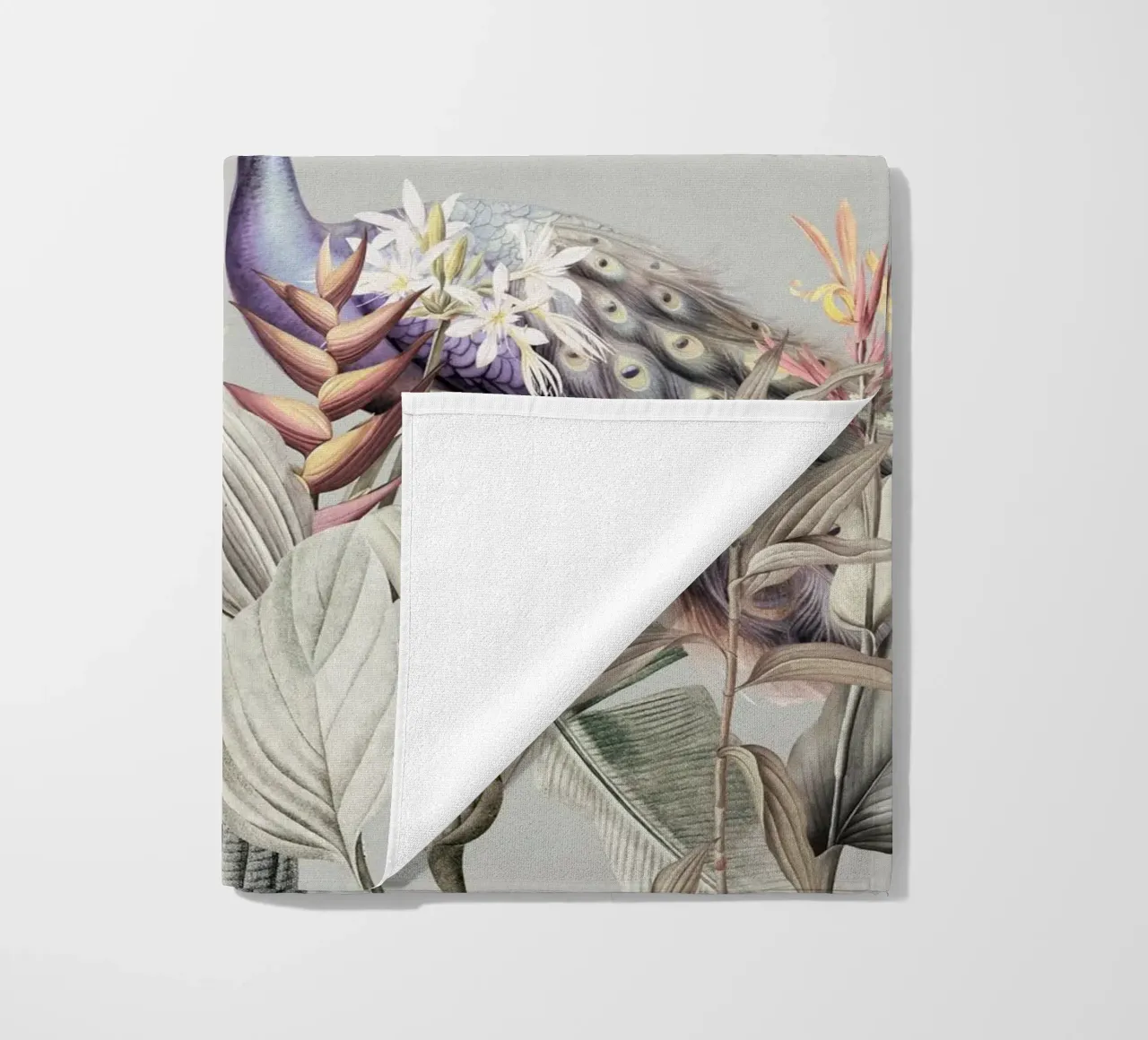 Piume esotiche in Paradiso 2 telo mare da Vintage World - Uta Naumann