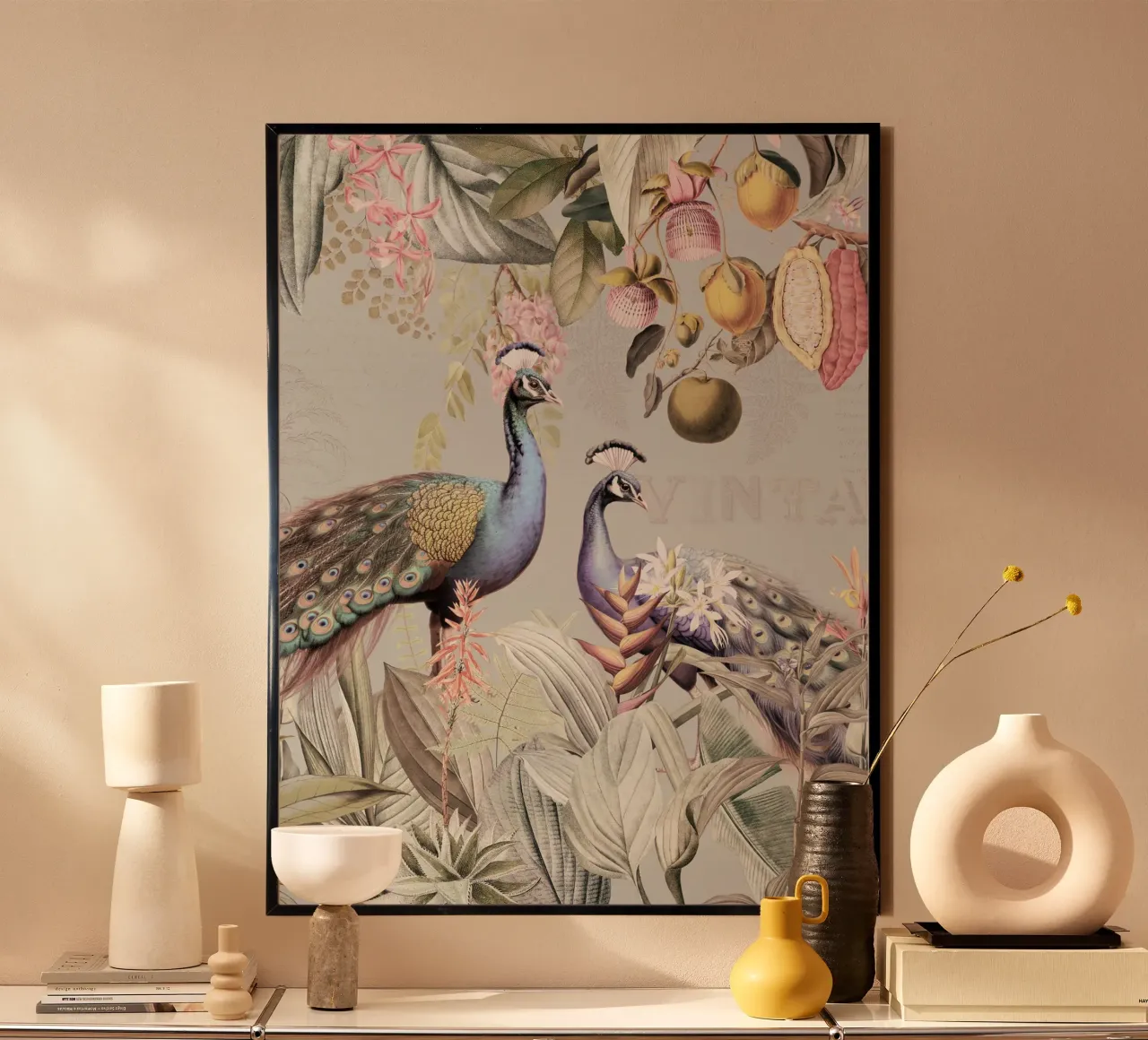 Piume esotiche in Paradiso 2 carta hahnemühle da Vintage World - Uta Naumann