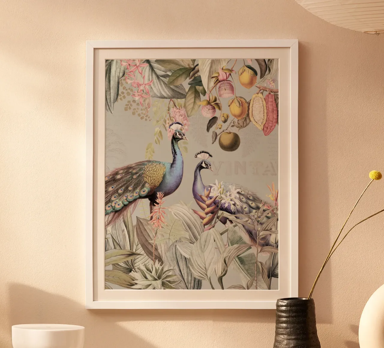 Piume esotiche in Paradiso 2 carta hahnemühle da Vintage World - Uta Naumann