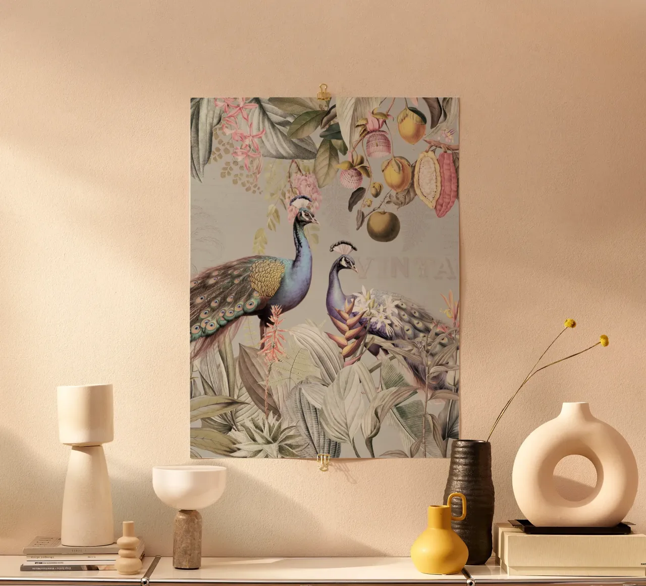 Piume esotiche in Paradiso 2 carta hahnemühle da Vintage World - Uta Naumann