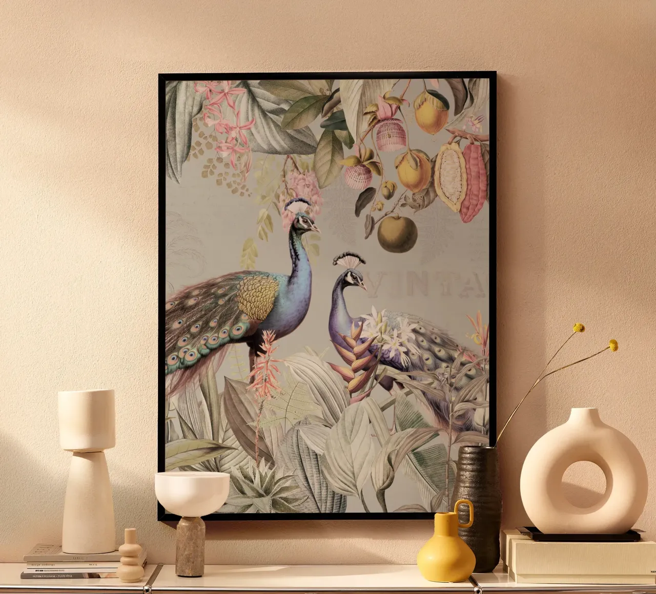 Piume esotiche in Paradiso 2 carta hahnemühle da Vintage World - Uta Naumann