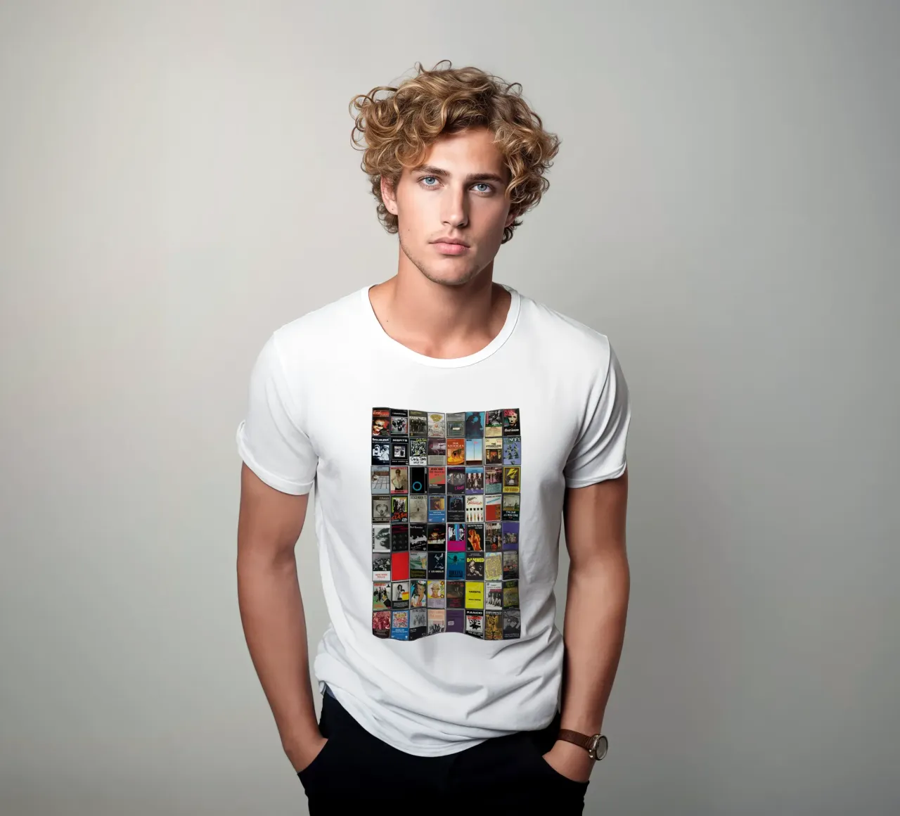 I più grandi album punk di tutti i tempi - Copertine di cassette vintage t-shirt da MrMustardPrints