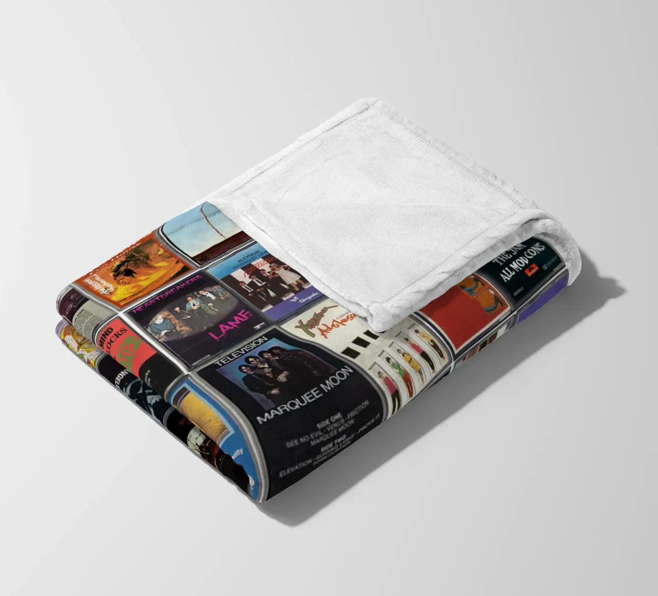 I più grandi album punk di tutti i tempi - Copertine di cassette vintage coperta in pile da MrMustardPrints