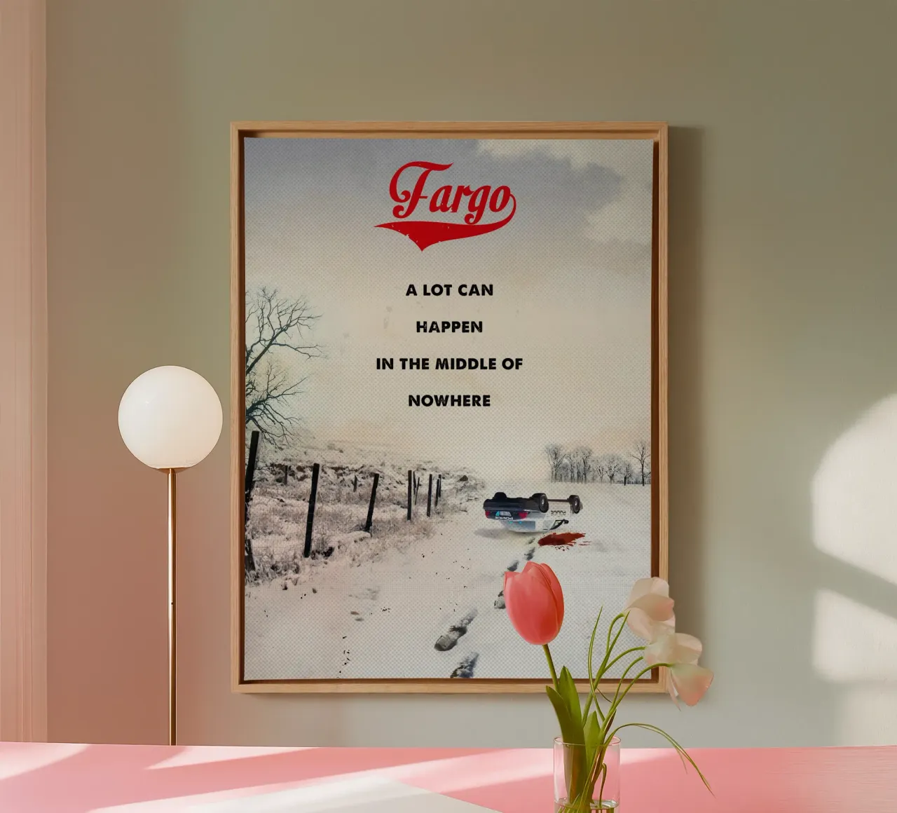 Fargo tela con Cornice a cassetta da 2toastdesign