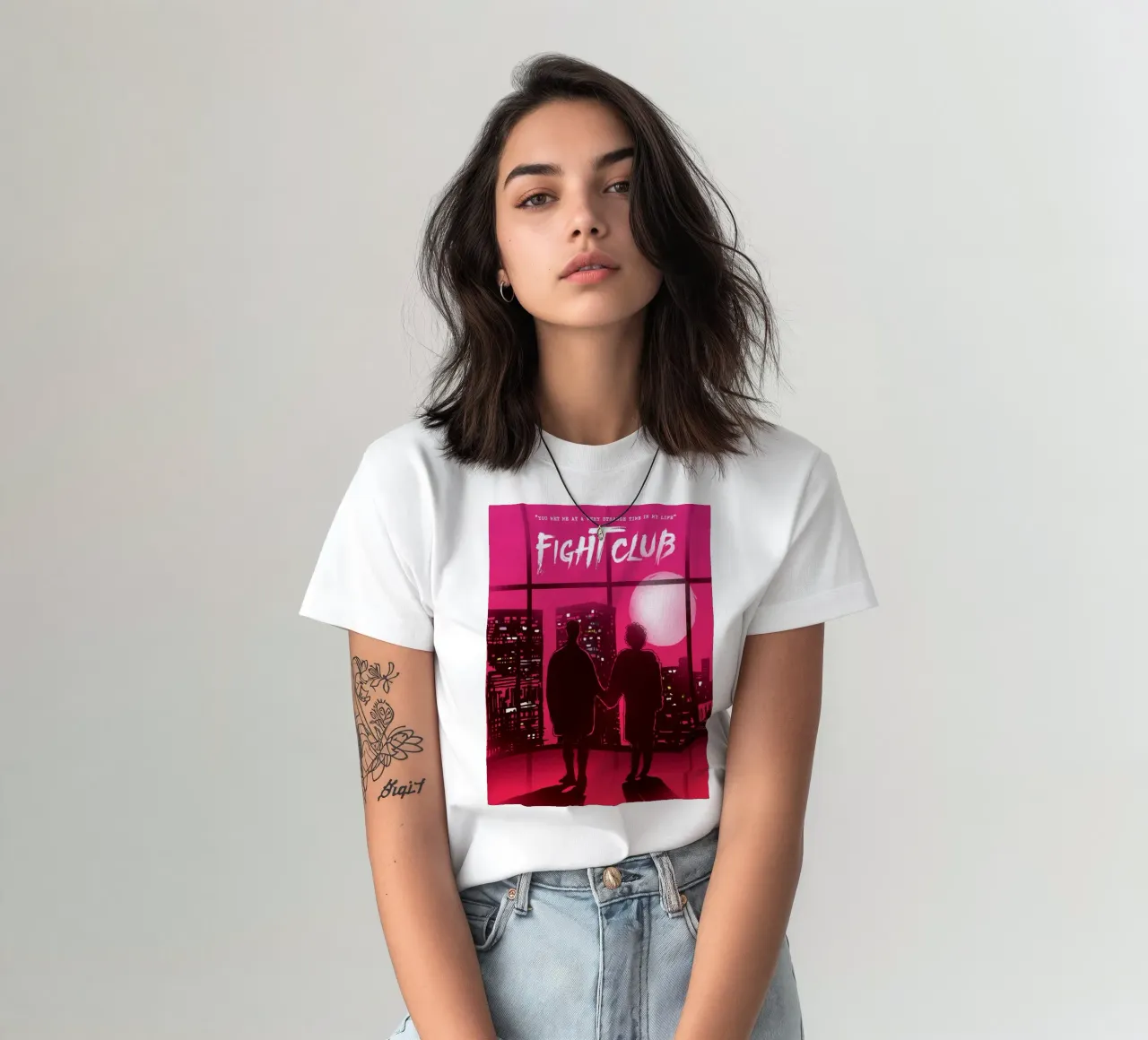 Marla and Tyler t-shirt da 2toastdesign