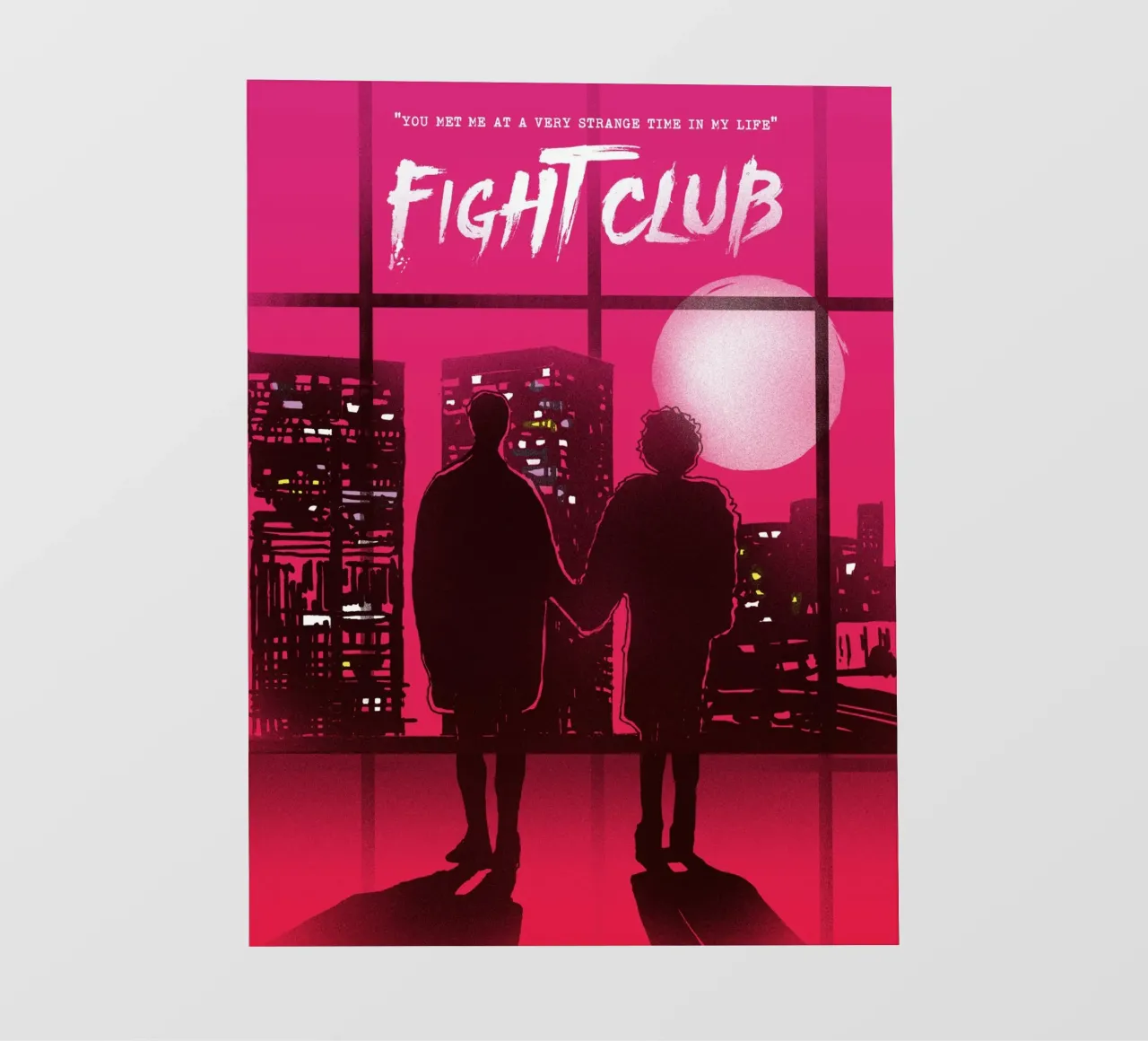 Marla and Tyler pellicola backlit da 2toastdesign