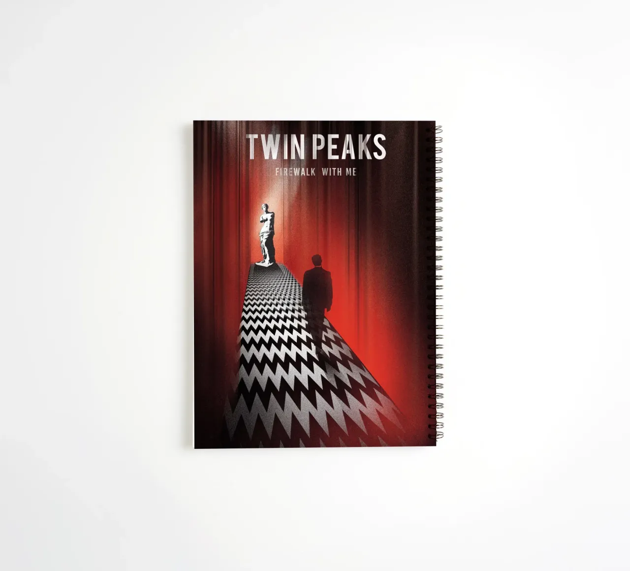 Firewalk with me spiral notebook by 2toastdesign