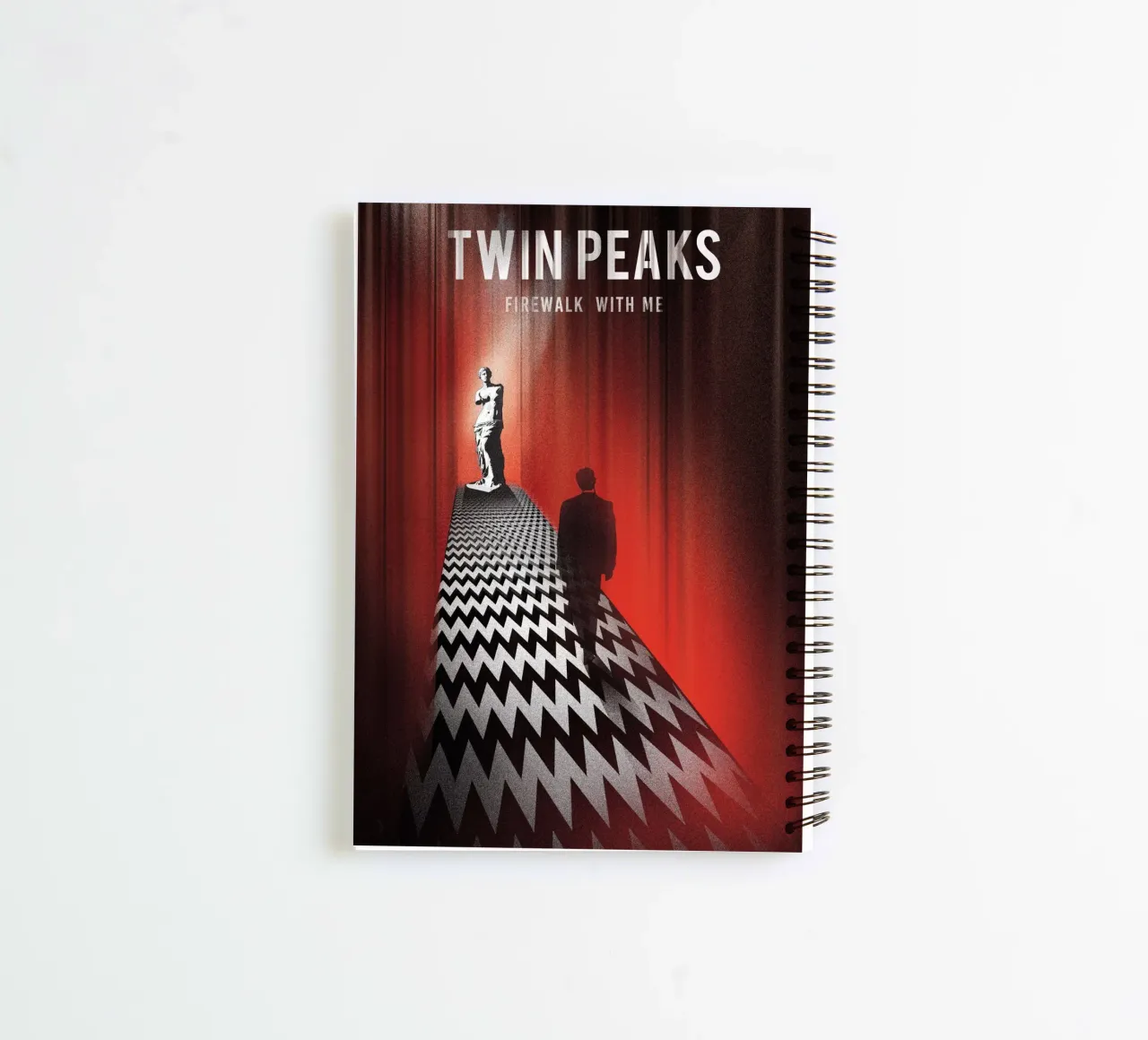 Firewalk with me spiral notebook by 2toastdesign