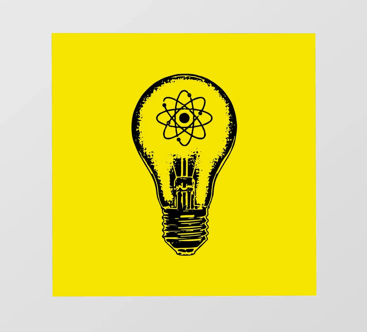 Idea scientifica sull'atomo pellicola backlit da Tobe Fonseca