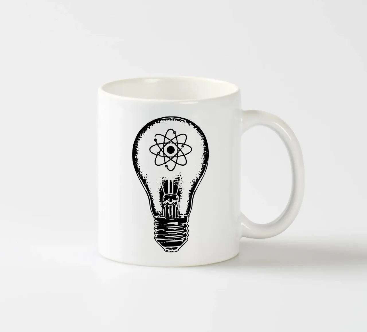 Idea scientifica sull'atomo tazza in ceramica da Tobe Fonseca