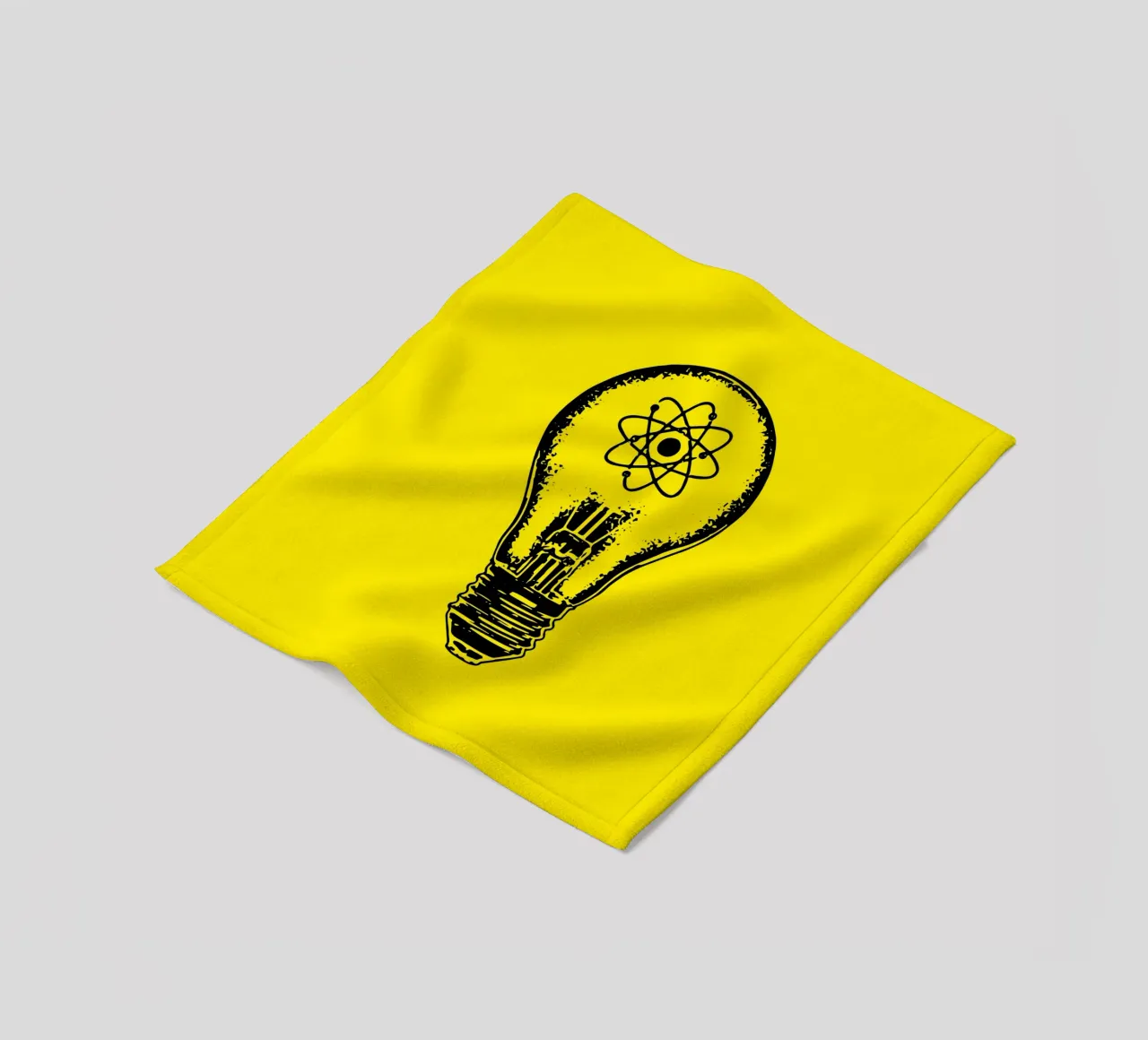 Idea scientifica sull'atomo coperta in pile da Tobe Fonseca