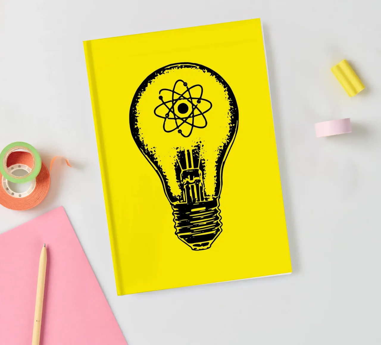 Atom Science Idea notebook by Tobe Fonseca