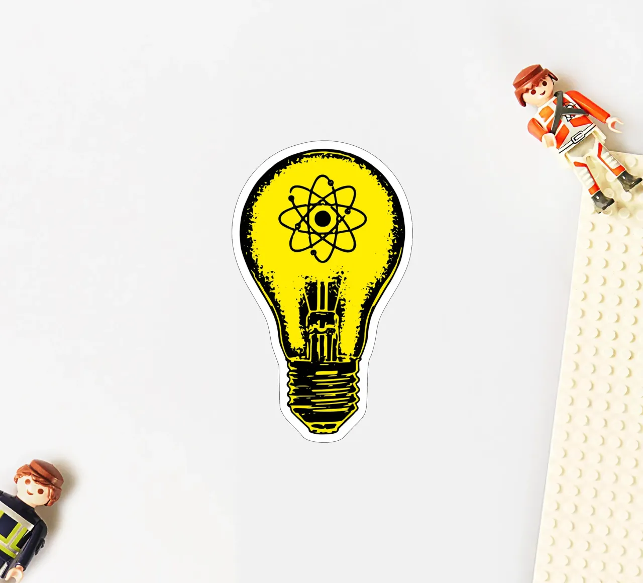 Atom Science Idea sticker by Tobe Fonseca