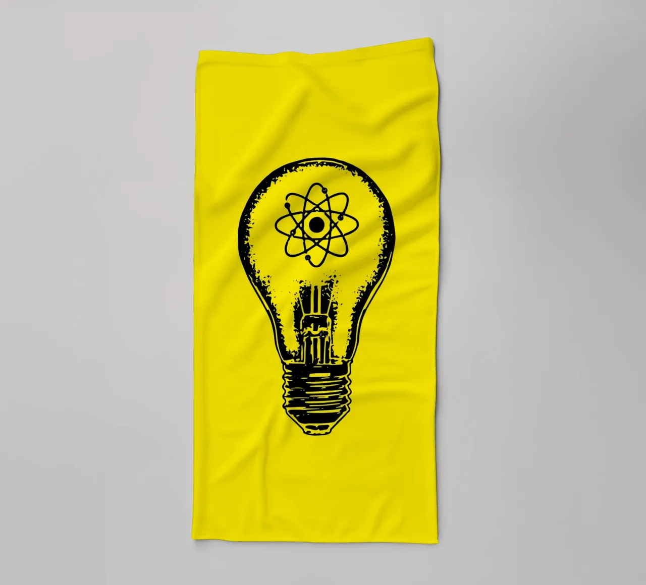 Atom Science Idea towel by Tobe Fonseca