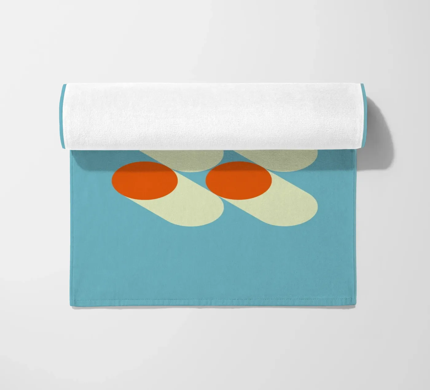 Retro geometric pattern telo mare da Whole©