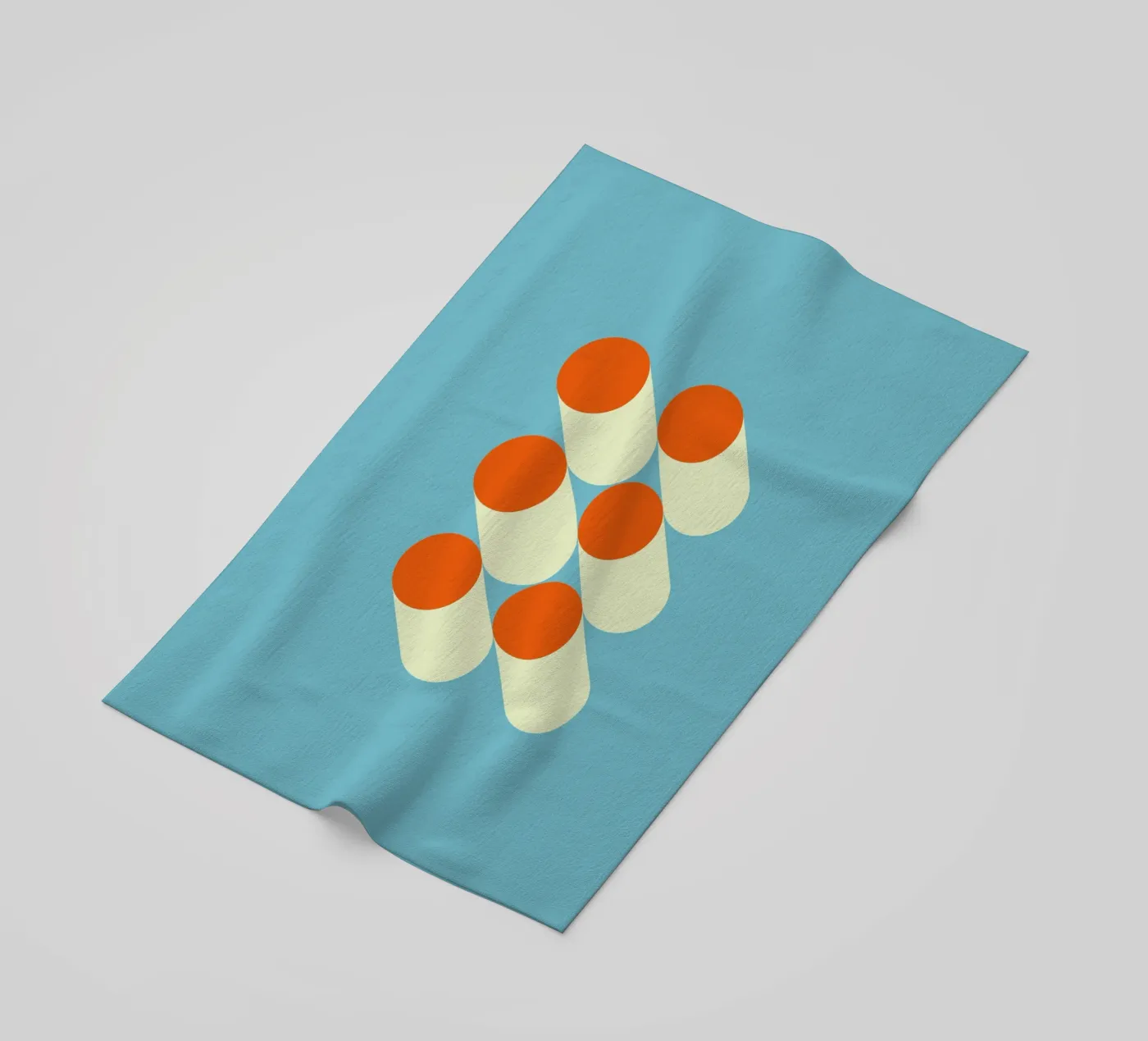 Retro geometric pattern telo mare da Whole©