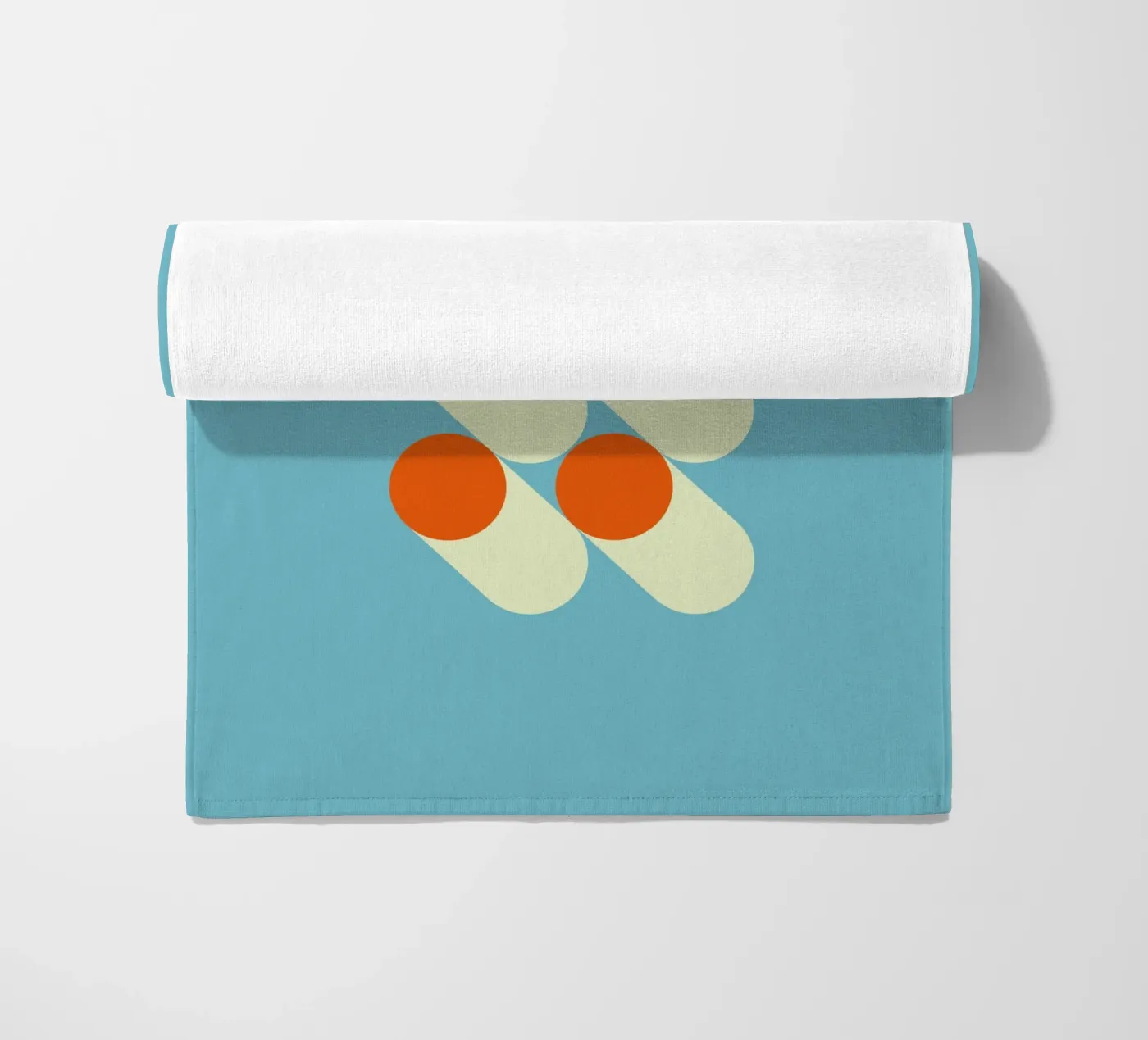 Retro geometric pattern telo mare da Whole©