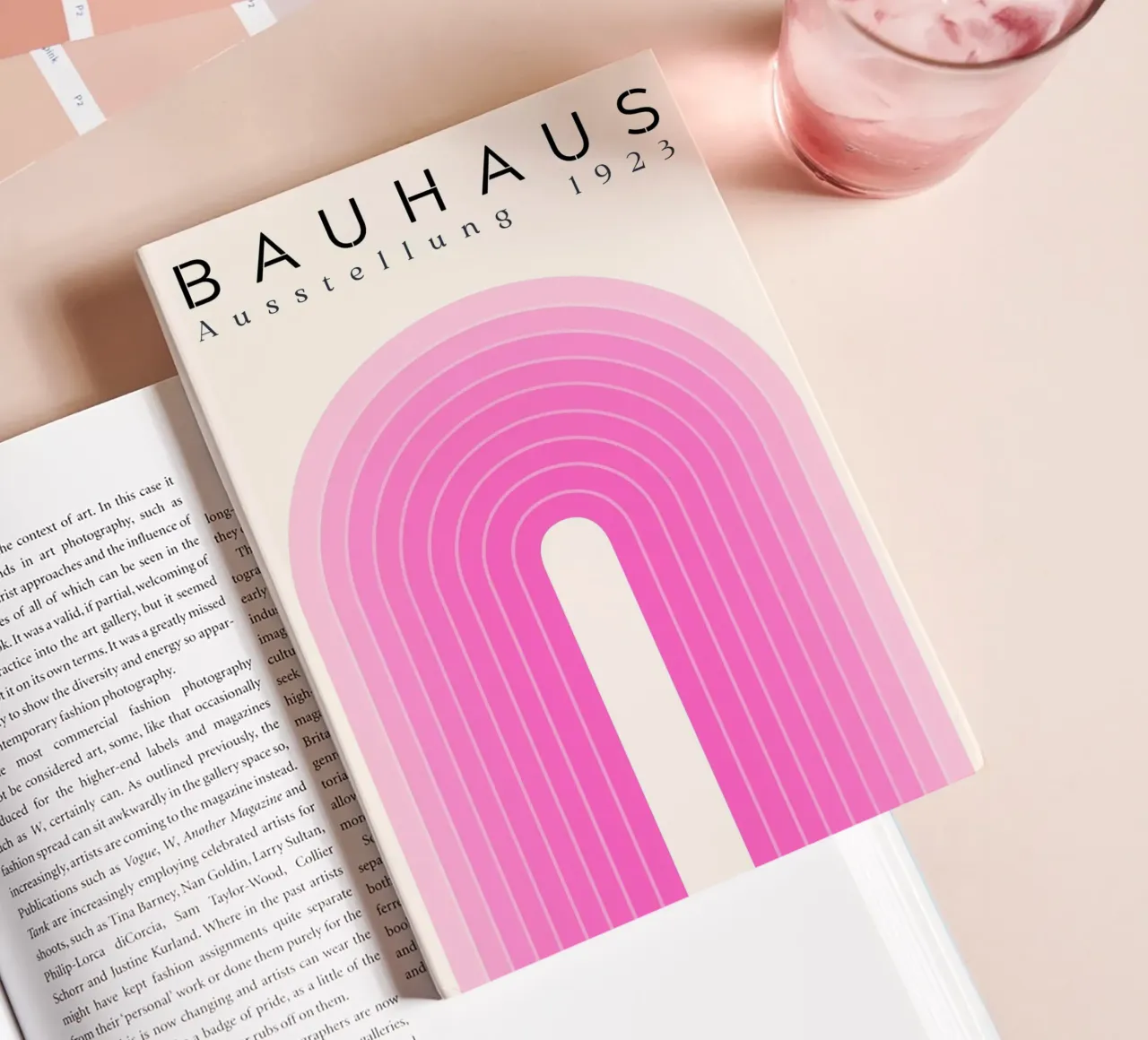 Bauhaus retro design notebook by Whole©