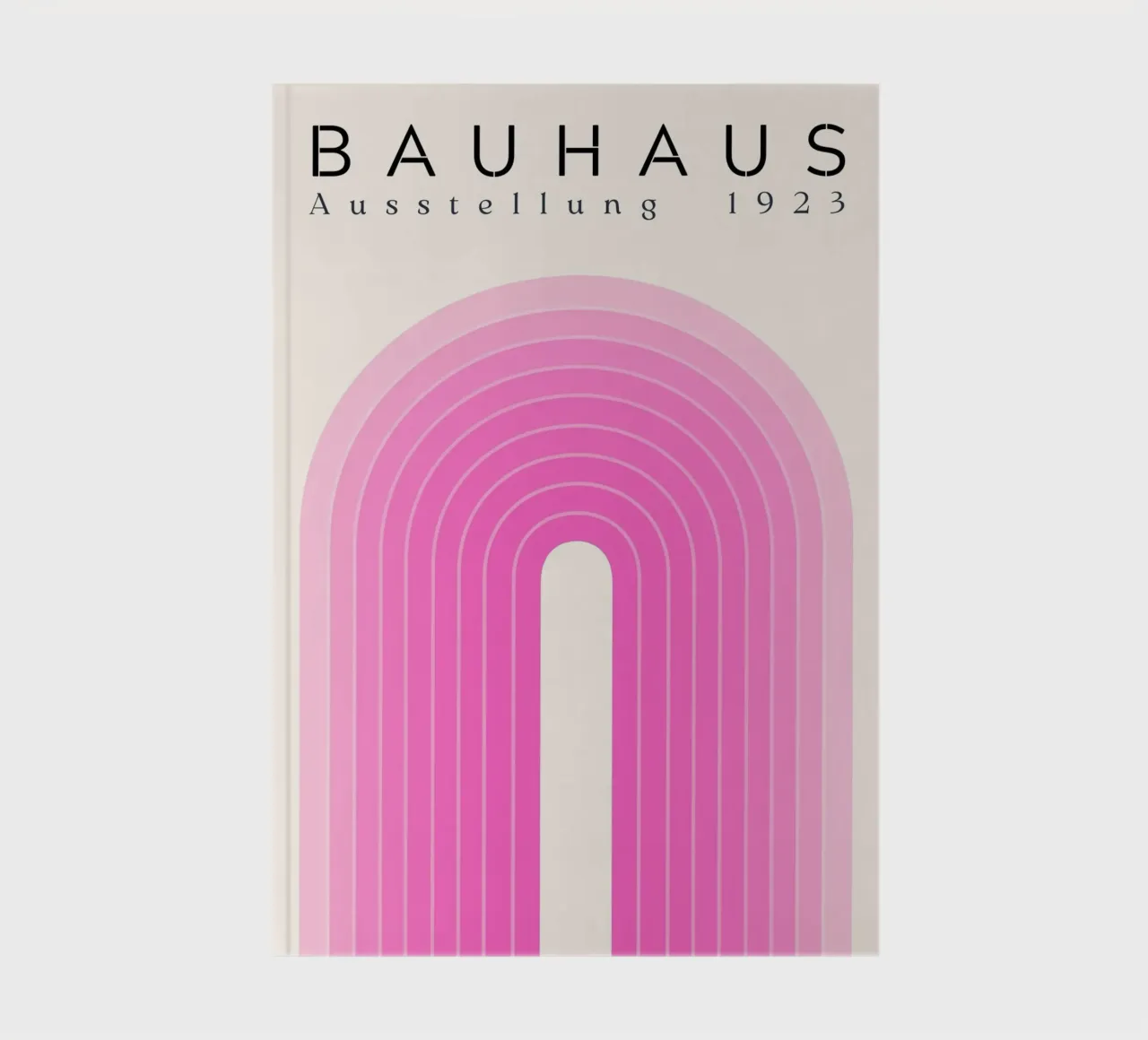 Bauhaus retro design notebook by Whole©