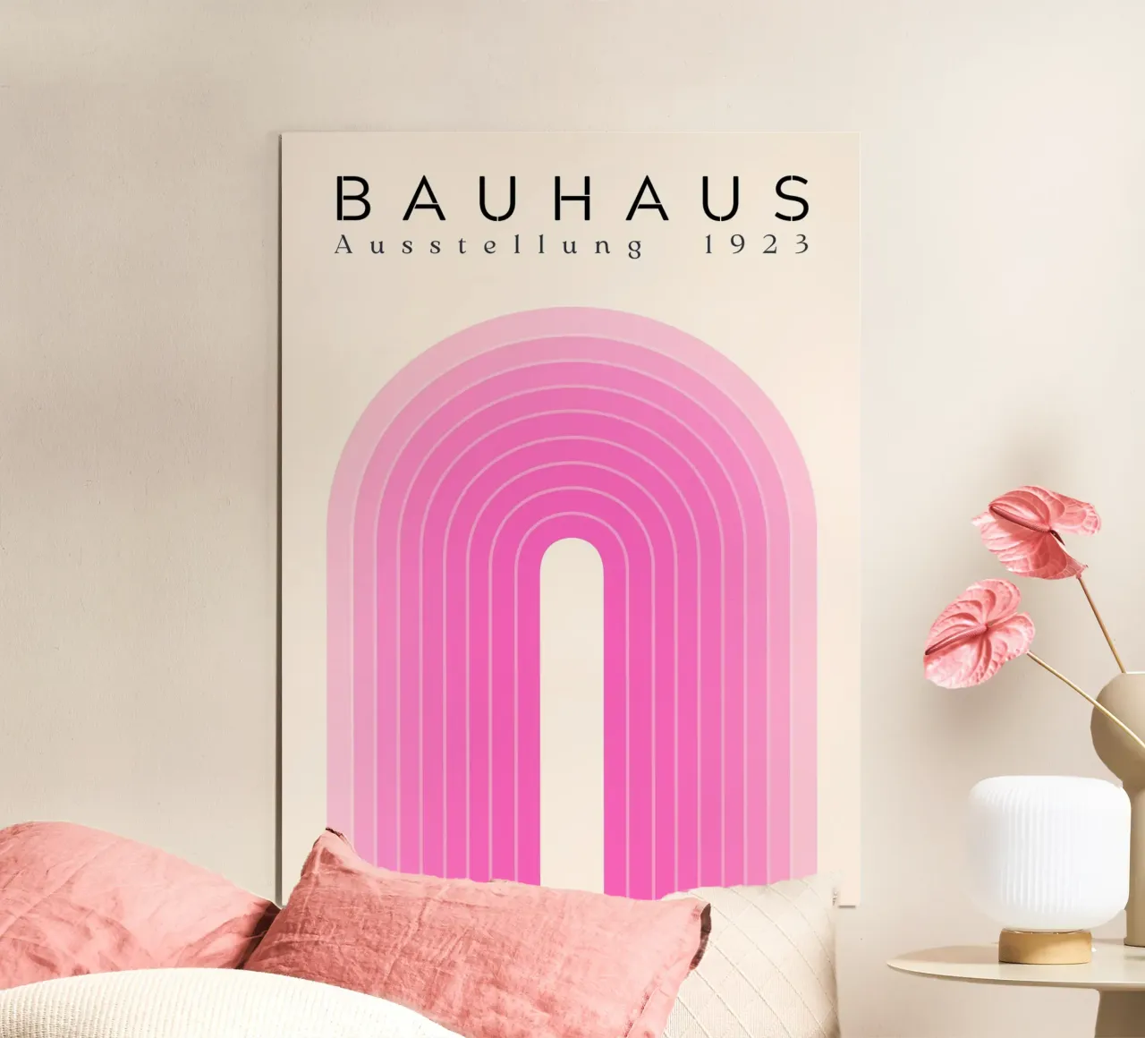 Bauhaus retro design poster de Whole©